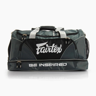 Bolso de gimnasio Fairtex BAG2 Gris-negro 