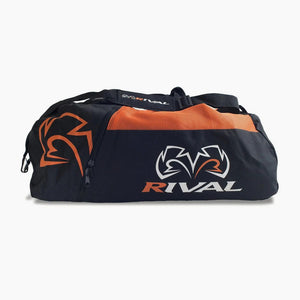 Mochila de deporte de la conferencia Rival RGB50 Negro-Naranja-Combat Arena