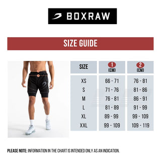 Pantalones cortos de entrenamiento Boxraw Valdes Negro