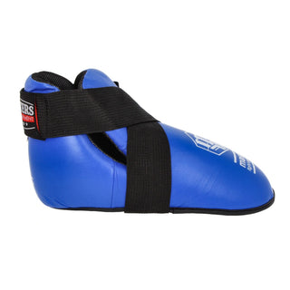 Protecciones de pie Punto Fighting Maestros WAKO Azul 