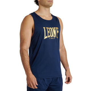 Camiseta sin mangas Leone DNA ABX702 Azul 