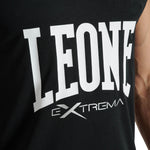 Camiseta sin mangas Leone Logo ABX118 Negro 