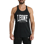 Camiseta sin mangas Leone Logo ABX118 Negro 