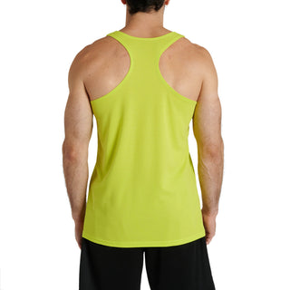 Camiseta sin mangas Leone Logo ABX118 Verde lima 