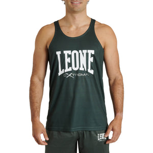 Camiseta sin mangas Leone Logo ABX118 Verde 