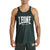 Camiseta sin mangas Leone Logo ABX118 Verde 