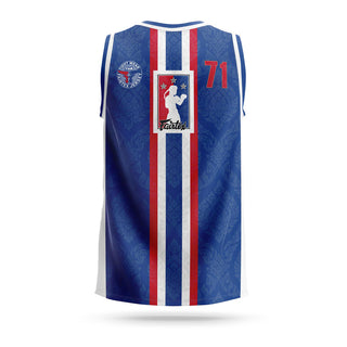 Camiseta sin mangas Fairtex Jersey NBA JS19 Azul 