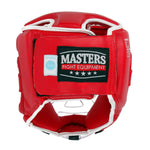 Casco con visera Masters WAKO Rojo 