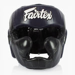 Casco Fairtex Diagonal Vision Sparring HG13 Negro-azul 