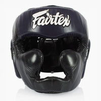 Casco Fairtex Diagonal Vision Sparring HG13 Negro-azul 