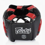 Casco Fairtex Diagonal Vision Sparring HG13 Negro-rojo 