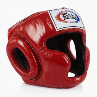 Casco Fairtex Cobertura Completa HG3 Rojo 