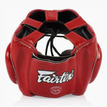 Casco Fairtex Cobertura Completa HG3 Rojo 