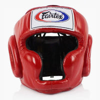 Casco Fairtex Cobertura Completa HG3 Rojo 