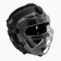 Casco SAP Combat WAKO Negro con visera-Combat Arena