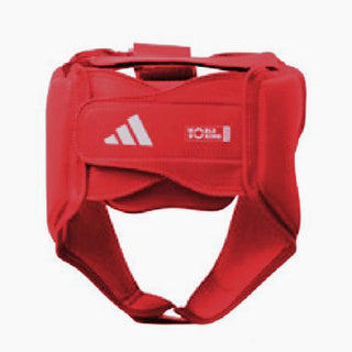 Casco de boxeo Adidas Aprobado World Boxing Rojo 