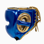 Casco Adidas Pro Azul-oro 