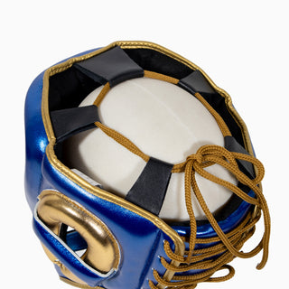 Casco Adidas Pro Azul-oro 