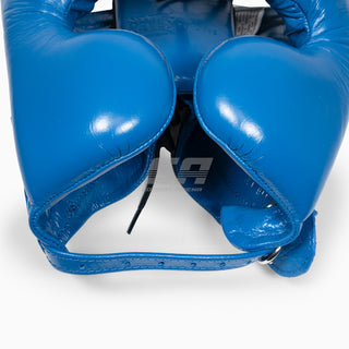 Casco Cleto Reyes con Protector de Mejillas Azul