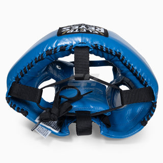 Casco Cleto Reyes con Protector de Mejillas Azul