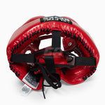 Casco Cleto Reyes con Protector de Mejillas Rojo