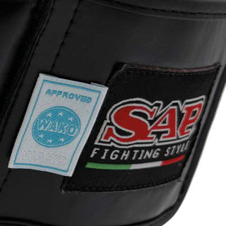 Casco SAP Combate WAKO Negro con visera 