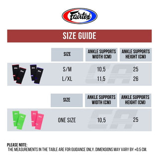 Tobilleras Fairtex AS1 Rosa 