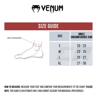Tobilleras Venum Kontact Negro-Oro