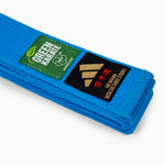 Cinturón Adidas Elite WKF Azul con Kanji 