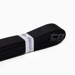 Cinturón negro Arawaza satinado 38 mm