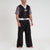 Uniforme Semi Contact Point Fighting WAKO Leone AB991 Negro 