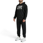 Sudadera Leone Logo con capucha ABX119 Negro 