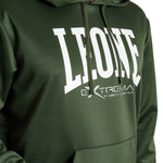 Sudadera Leone Logo con capucha ABX119 Verde 