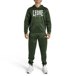 Sudadera Leone Logo con capucha ABX119 Verde 