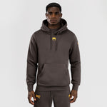 Felpa UFC Fusion by Venum Fight Week con cappuccio Marrone-Combat Arena