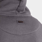 Sudadera Boxraw We Don't Play Boxing oversize con capucha Gris-rosa 