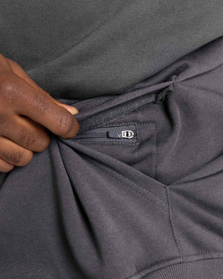 Sudadera Boxraw We Don't Play Boxing oversize con capucha Gris-rosa 