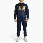 Sudadera Leone DNA con capucha ABX721 Azul 