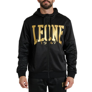 Sudadera Leone DNA con capucha ABX721 Negro 