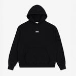 Sudadera Manto Label 25 Oversize con capucha Negro 