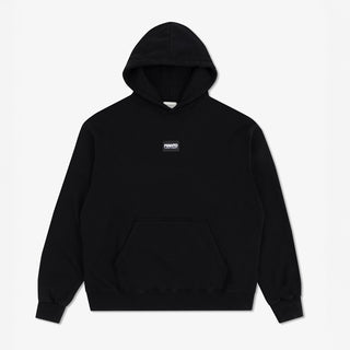 Sudadera Manto Label 25 Oversize con capucha Negro 