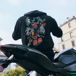 Sudadera Manto Tengu con capucha 