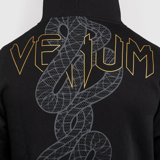Sudadera Venum Serpenti con capucha Negro 