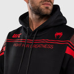 Sudadera Venum UFC Fight Week Unity Negro-rojo 