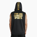 Sudadera sin mangas con capucha Leone DNA ABX720 Negro 