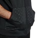 Sudadera sin mangas con capucha Leone DNA ABX720 Negro 