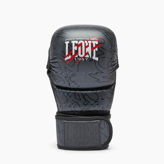 Guanti MMA Leone Primal Instinct Training GP116 con pollice Nero-Combat Arena