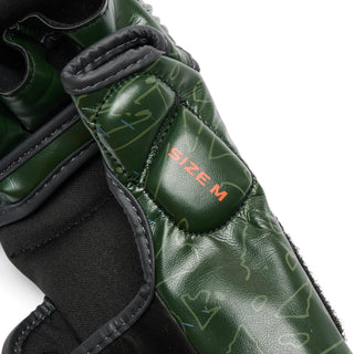 Guanti MMA Leone Primal Instinct Training GP116 con pollice Verde-Combat Arena