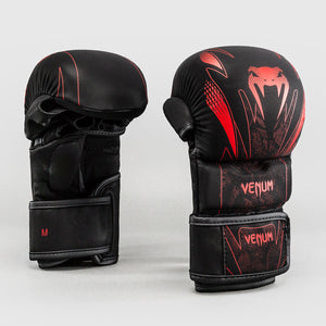 Guantes MMA Venum Amazonia Reborn negro-rojo-Combat Arena