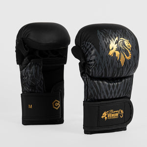 Guantes MMA x Chimaev Wild Borz Negro-Combat Arena